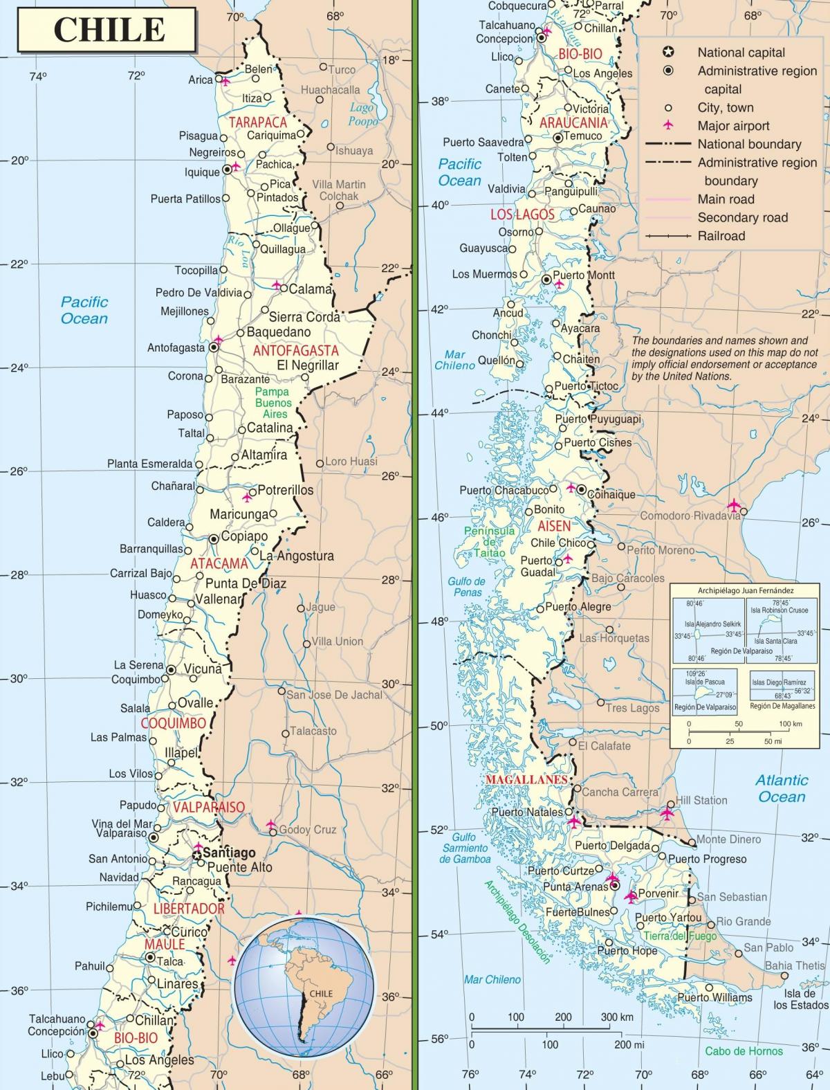 kart de Chile